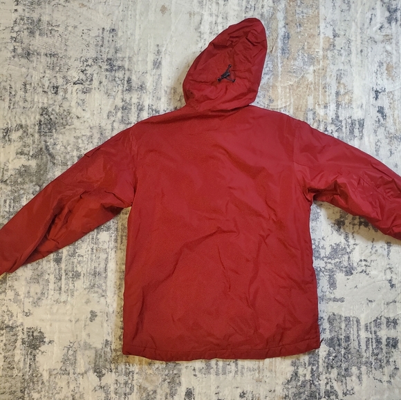 Vintage GAP Women's Red Fleece Lined Anorak Pullover Jacket sz Medium - Picture 2 of 16